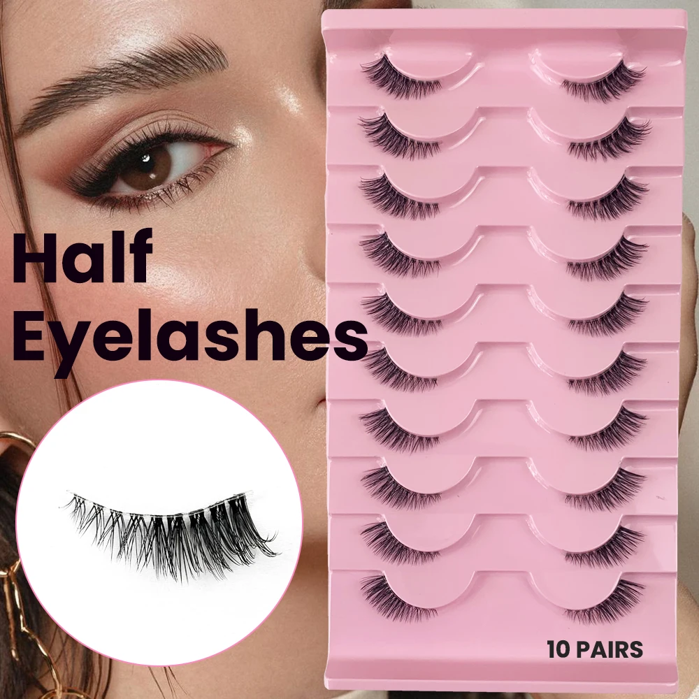 Eyelash Extension Medium - AMSDCN 10 paar 3D synthetische nertsenwimpers,