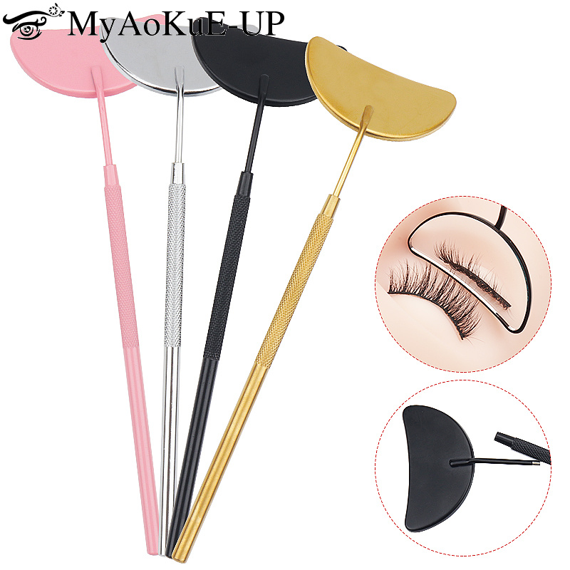 Eyelash Extension Class - 1 stks wimperverlenging spiegel maanvormige afneembare