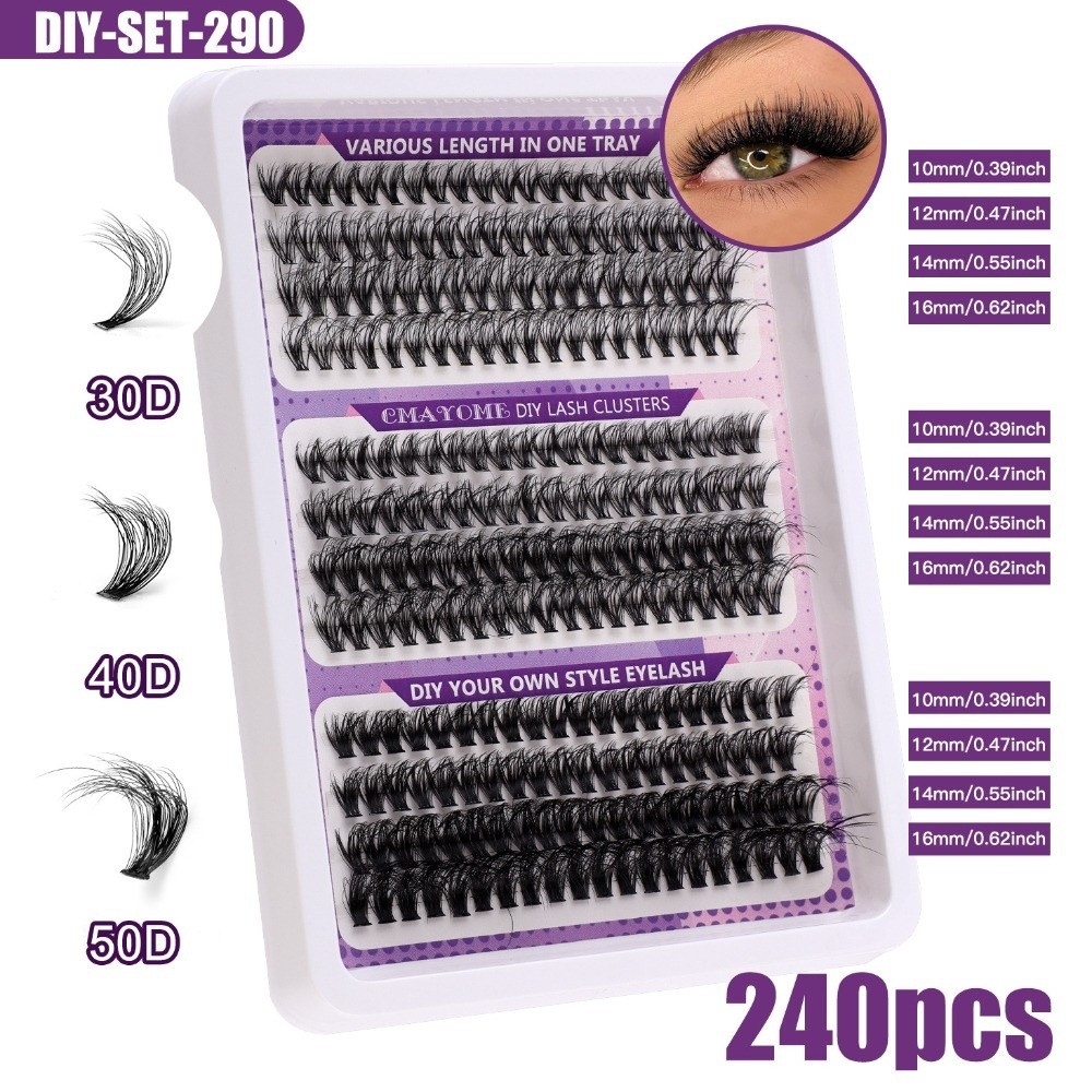 Faux Mink Lash - Natuurlijke Look Kunstwimpers Pluizige Stijl Bond