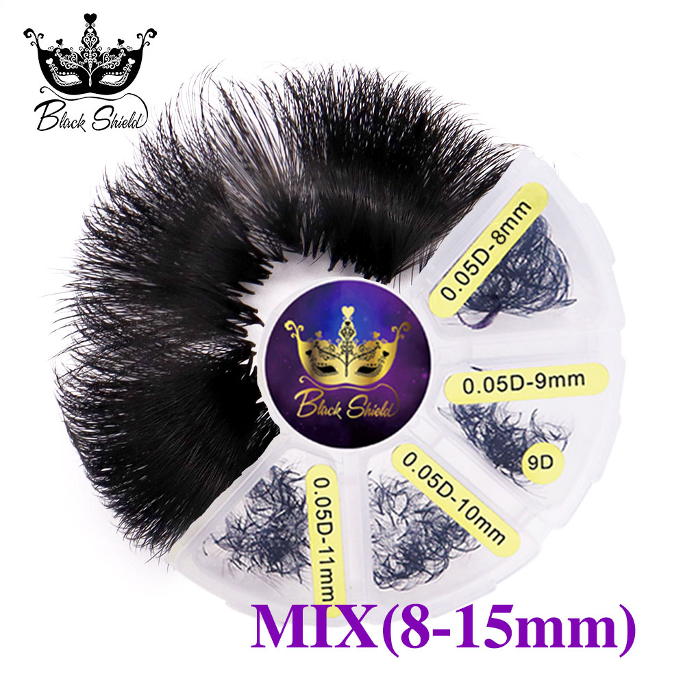 Eyelash Extension Medium - 1000 Fans Losse Fan Gemengde Lengte