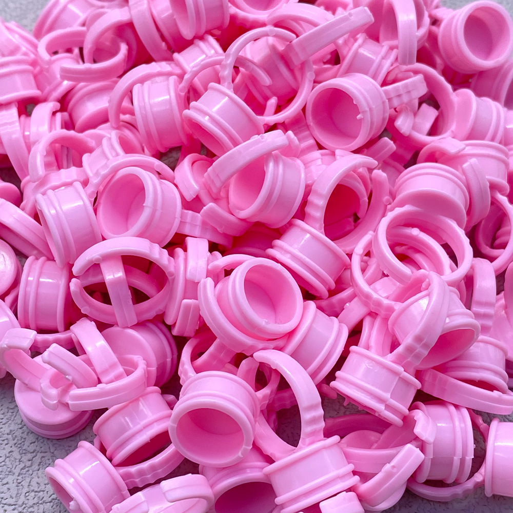 100 Stuks Wegwerp Lijm Ring Cu - Eyelash Extension Class recensie en prijs