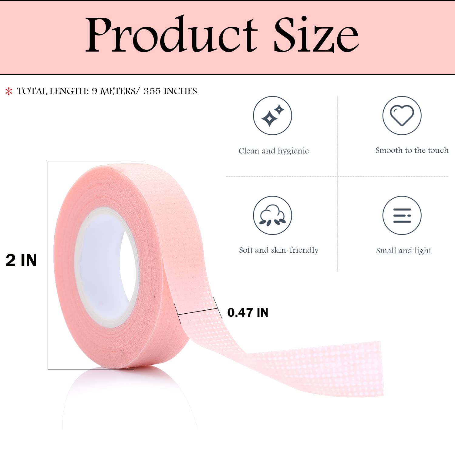 6 rollen wimpertape, zelfkleve - Eyelash Extension Class recensie en prijs