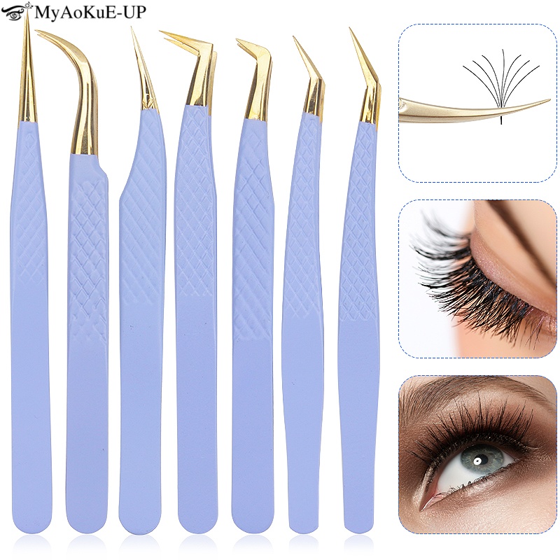 Paars Rvs Wimper Extension Pin - Refill Eyelash Extension recensie en prijs