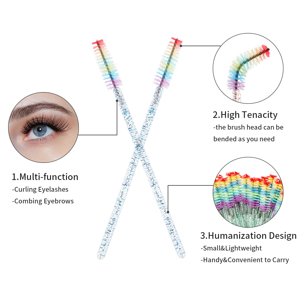 50 STKS Regenboogkristal Wimpe - Eyelash Extension Class recensie en prijs