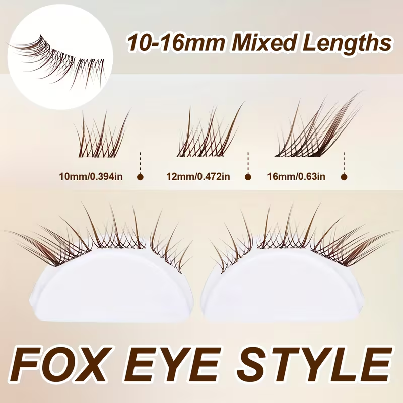 DIY Bruine Wimperextensions -  - Eyelash Extension Doll Eye recensie en prijs