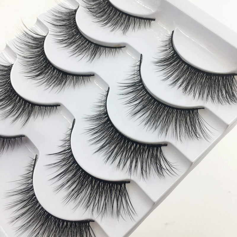 Nieuwe 5 paar zachte en dikke  - Eyelash Extension Doll Eye recensie en prijs