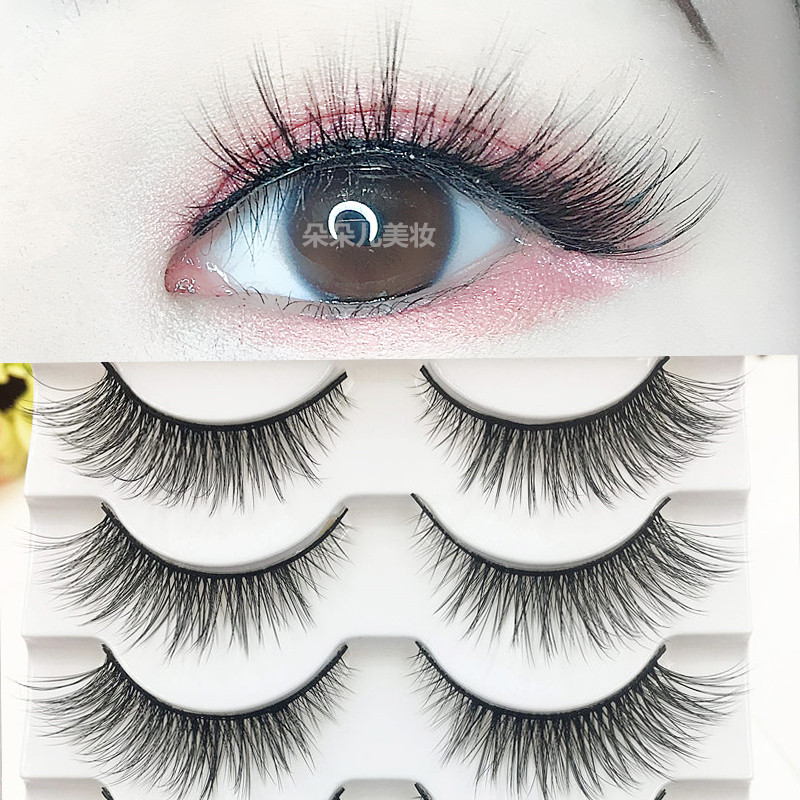 Nieuwe 5 paar zachte en dikke  - Eyelash Extension Doll Eye recensie en prijs