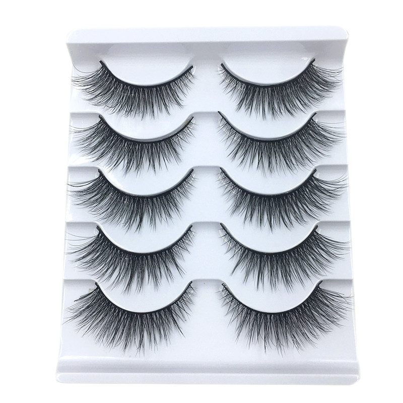 Nieuwe 5 paar zachte en dikke  - Eyelash Extension Doll Eye recensie en prijs