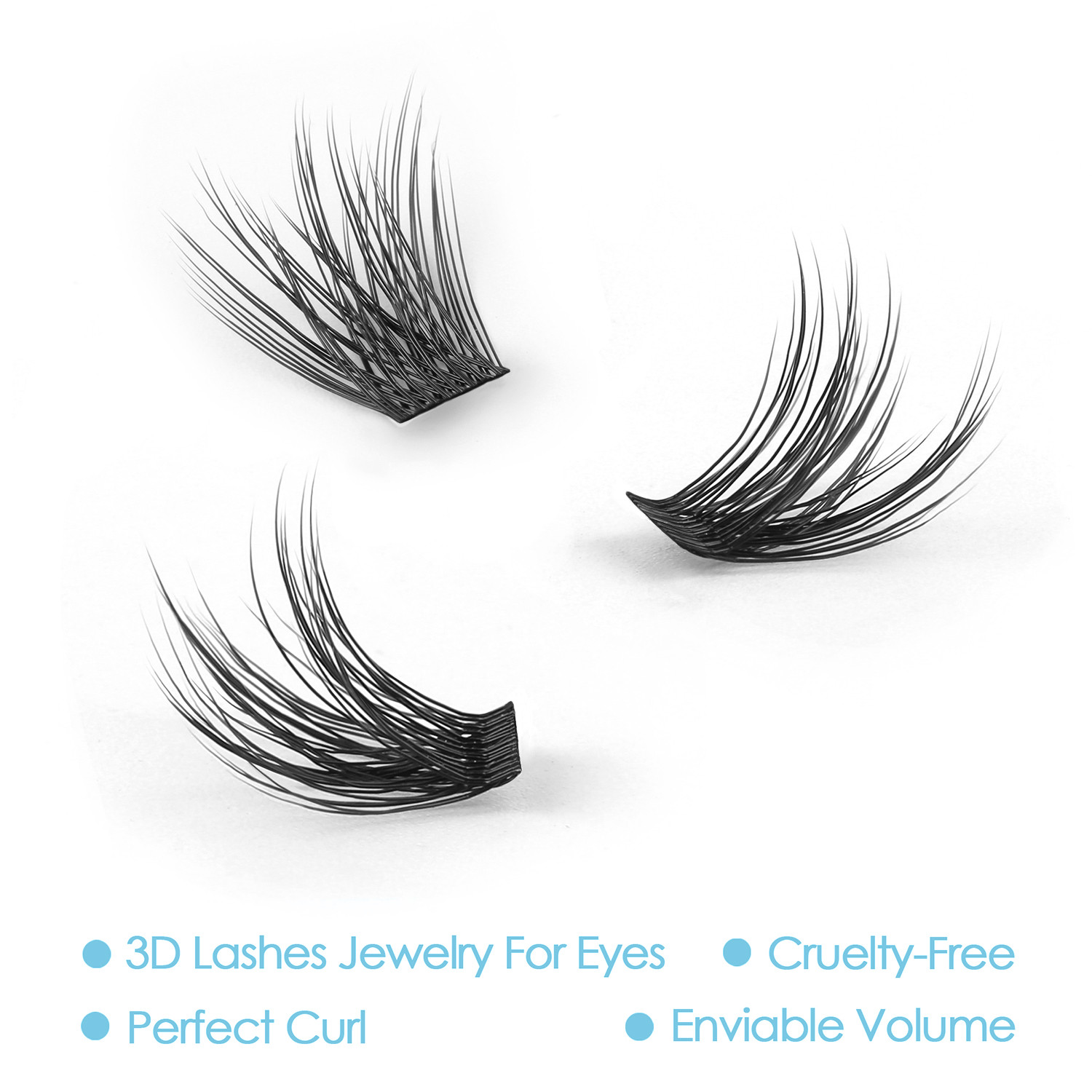 Nieuwe GeSegmenteerde Cluster  - Eyelash Extension Doll Eye recensie en prijs