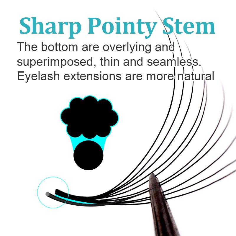 Cmicc 500/1000Fans Gemengde Le - Eyelash Extension Medium recensie en prijs