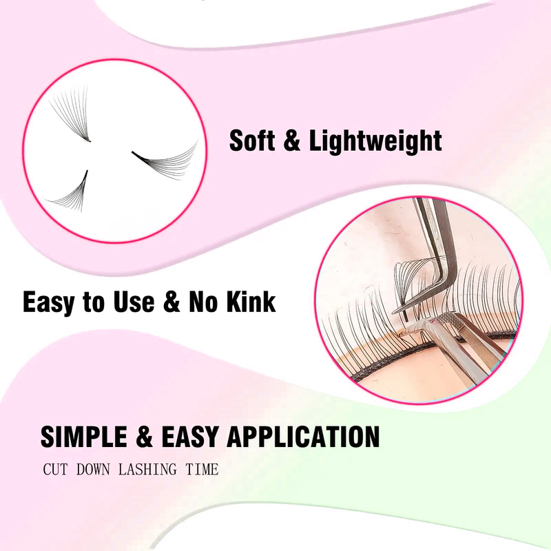 TDANCE 1000 Fans Losse Fan Wim - Eyelash Extension Medium recensie en prijs
